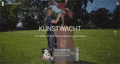 Desktop Screenshot of kunstwacht.nl